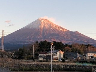 元旦　富士山